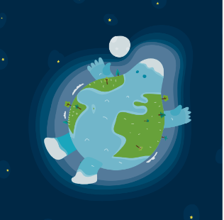 Botón Me Llamo Tierra