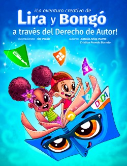 Lira y Bongó viajan sobre Libro emprendiendo una nueva aventura