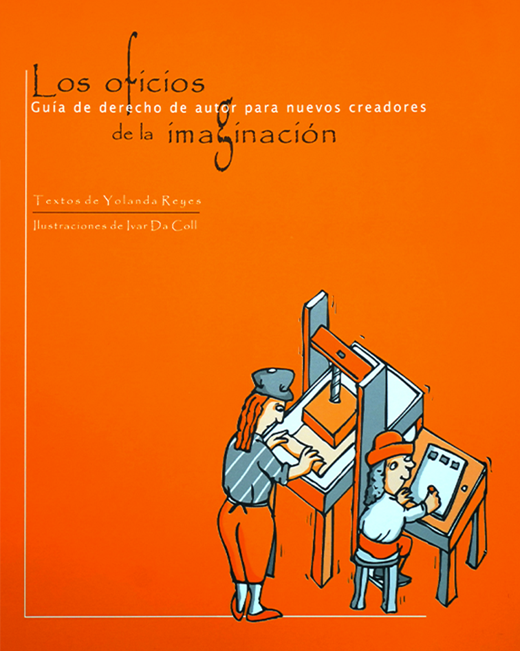 Imagen de la portada de la guía de derecho de autor para nuevos creadores