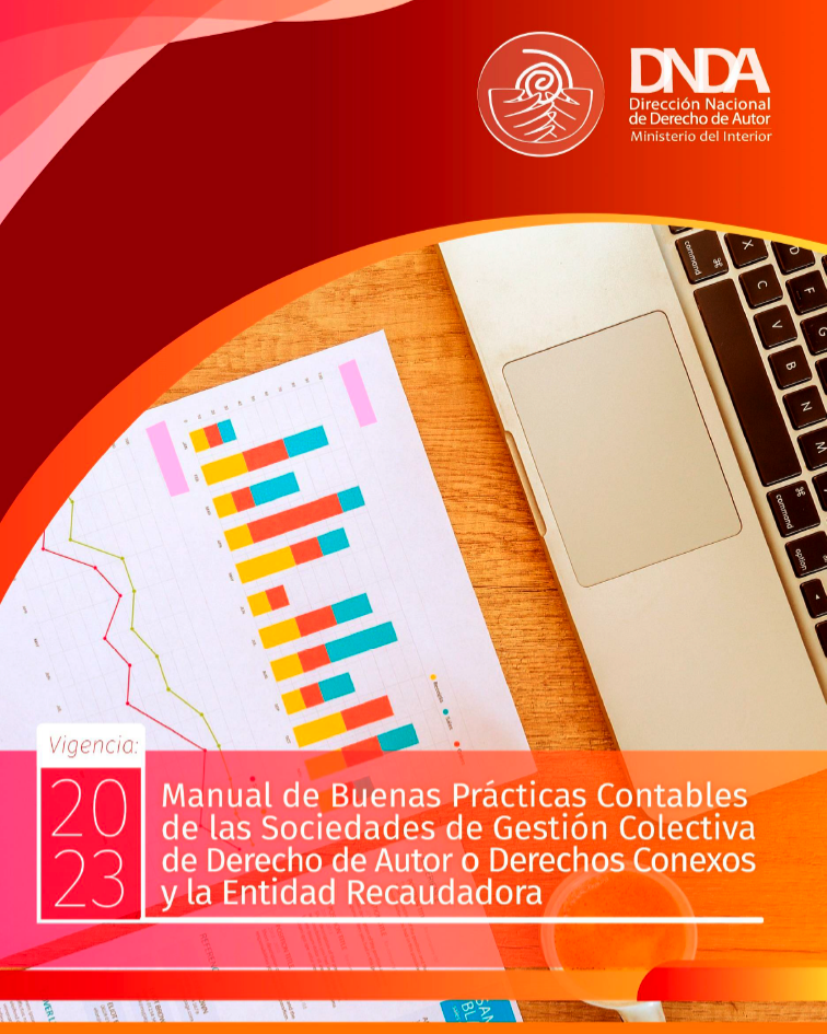 Portada del manual de buenas prácticas contables de gestión colectiva
