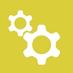 Imagen tuercas con fondo verde