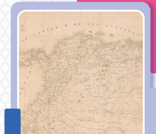 Portada Geografía en la Independencia: mapa