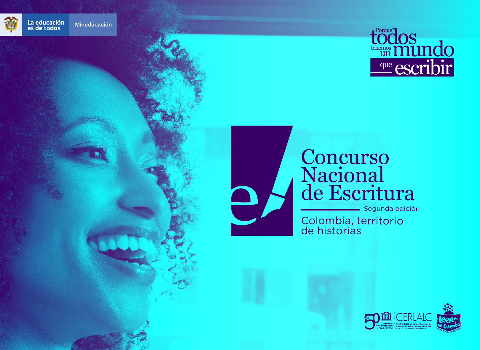 Foto de Mujer sonriendo - Concurso Nacional de Escritura, segunda edición