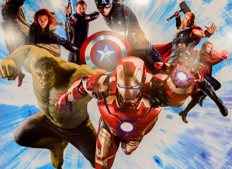 Poster de Marvel superheroes: Iron Man, Thor, Hulk, Black Widow, Hawkeye, Vision, Vanda Scarlet Witch 