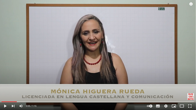 Video presentación Profesora Mónica