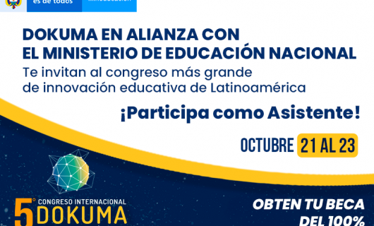 Ecard Invitación Congreso Dokuma 2021 Ministerio de Educación