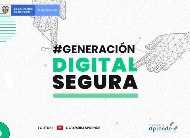 Portada de la campaña Generación Digital Segura