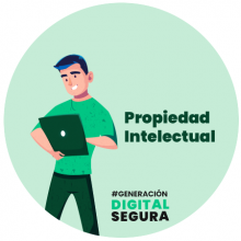 Ilustración de hombre mirando un computador