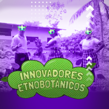 Fotografía de estudiantes innovadores etnobotánicos