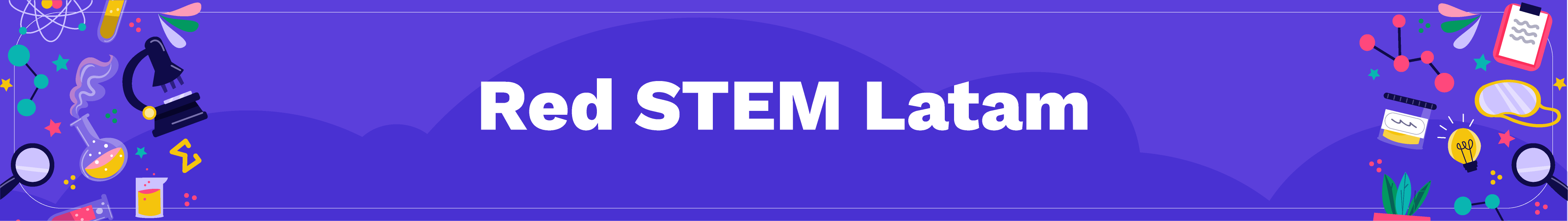 Banner RED STEM Latam (Latinoamérica)