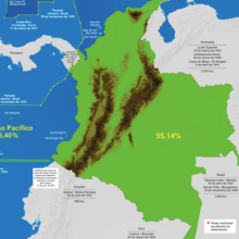 Mapa Colombia