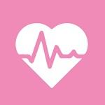 ícono Ilustración corazón señalando signos vitales