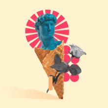 Gramática de un taller de cuento, con Óscar Godoy Collage del David de Miguel Angel